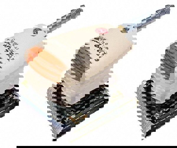 Air Orbital Sander: Rectangular, 4 x 4-3/8